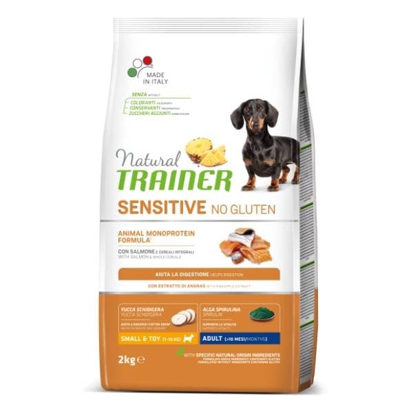 NATURAL TRAINER Sensitive hrana za pse bez glutena losos 7kg 0