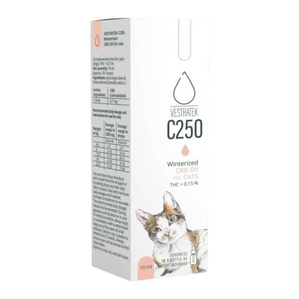 VESTRATEK Full spectrum C250 ulje za macke 10ml 0