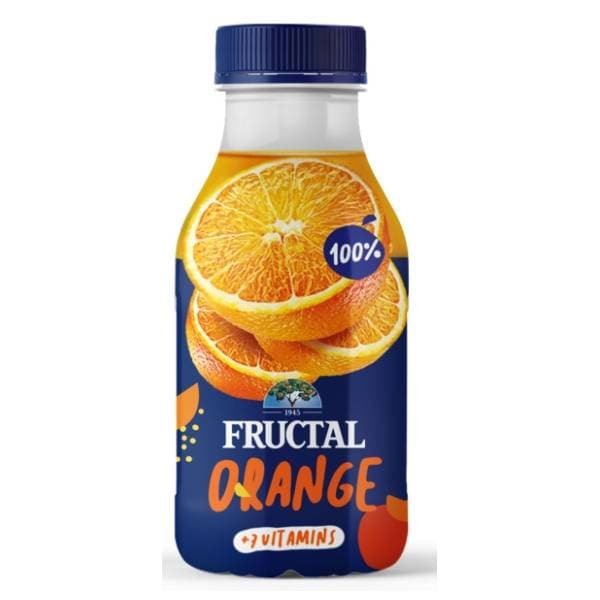Voćni sok FRUCTAL pomorandža 100% 330ml 0