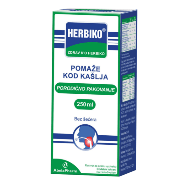 ABELA PHARM Herbiko sirup za kašalj 250ml 0