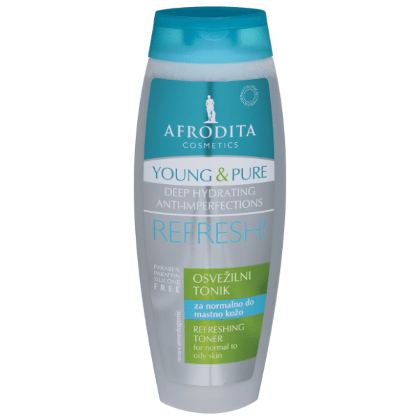 AFRODITA osvežavajući tonik za lice young & pure 200ml 0
