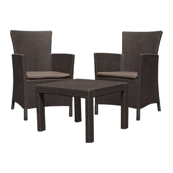Balkonski set KETER Rosario CU 216939 braon 0