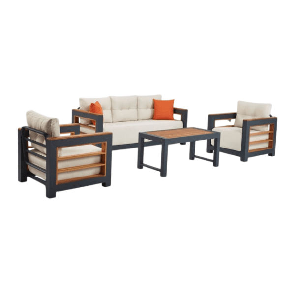 Baštenska garnitura HANAH HOME Larix white 0