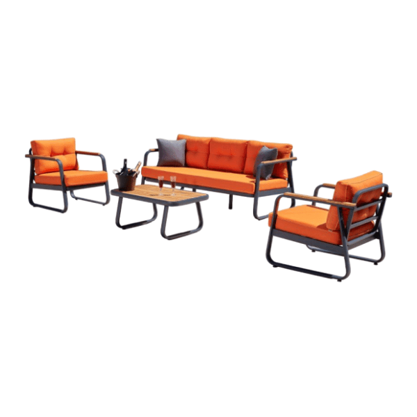 Baštenska garnitura HANAH HOME Rio orange 0