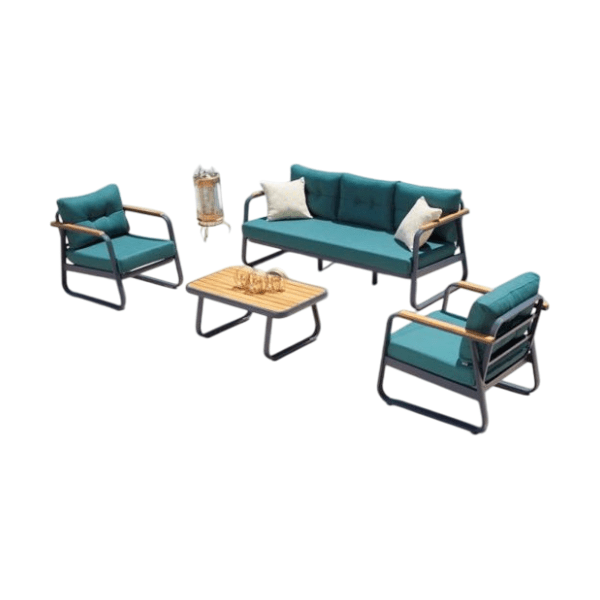 Baštenska garnitura HANAH HOME Rio petrol blue 0