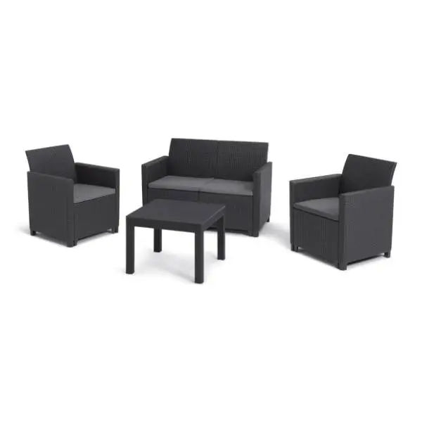 Baštenska garnitura KETER Marie 2 seater grafit 0