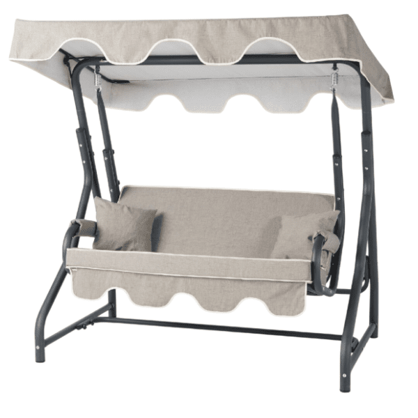 Baštenska ljuljaška dvosed HANAH HOME Morus anthracite grey 0