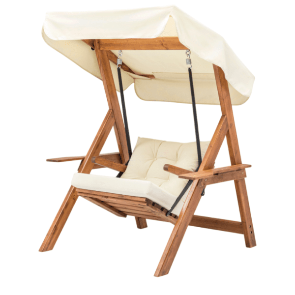 Baštenska ljuljaška HANAH HOME Galata swing S1 cream 0
