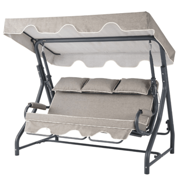 Baštenska ljuljaška trosed HANAH HOME Salvia anthracite grey 0
