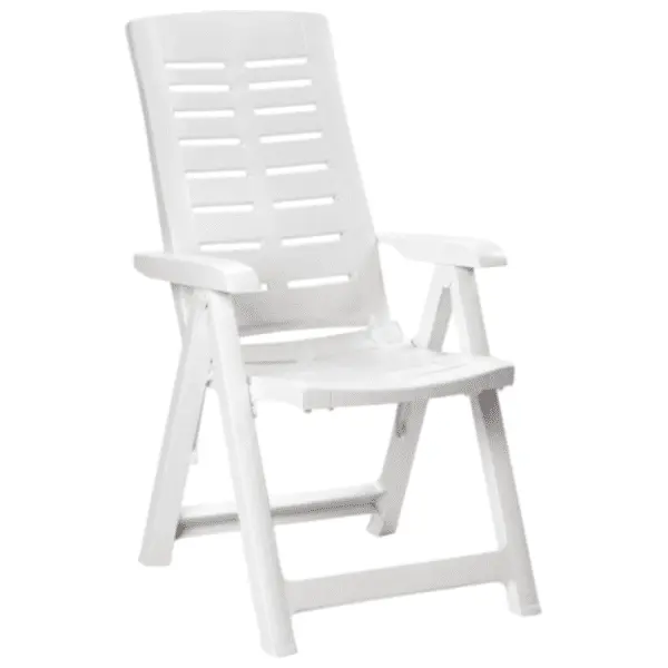 Baštenska stolica GREEN BAY Yuma bela 60 x 61 x 109 cm 0
