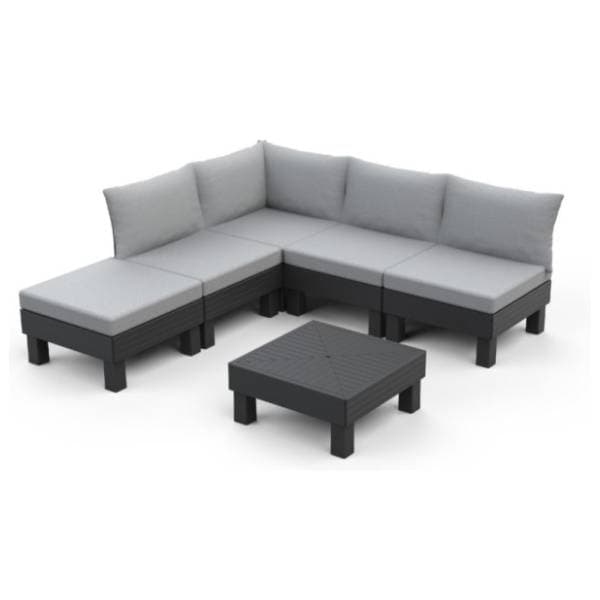 Baštenski set KETER Cantara elements 5 seater CU 257361 grafit 0