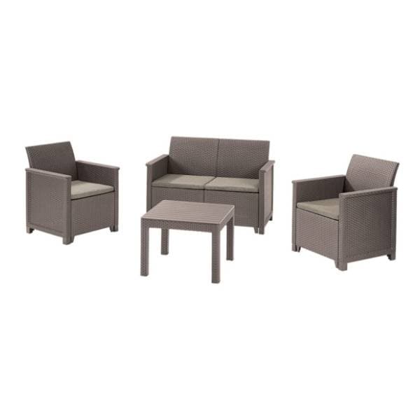 Baštenski set KETER Elodie 2 seater CU 246157 kapućino 0