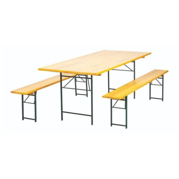 Baštenski set sto i dve klupe GREEN BAY Stout 220 x 90 cm 0