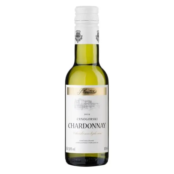 Belo vino PLANTAŽE Chardonnay 0,187l 0