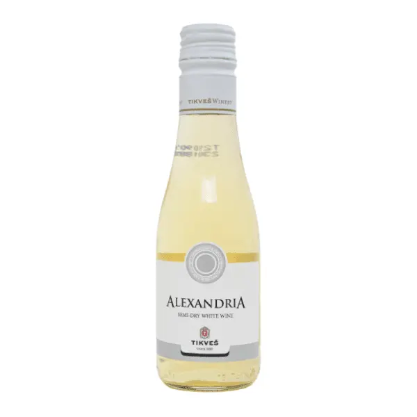 Belo vino TIKVEŠ Alexandria 0,187l 0