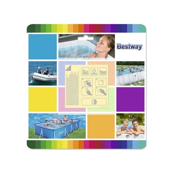 BESTWAY samolepljive zakrpe za bazen 6,5x6,5cm 0