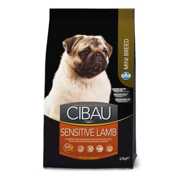 CIBAU Mini sensitive hrana za pse jagnjetina 2,5kg 0
