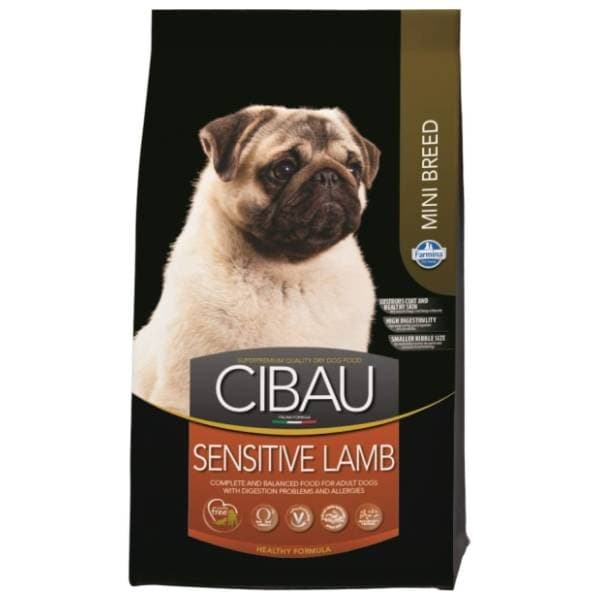 CIBAU Mini sensitive hrana za pse jagnjetina 800g 0