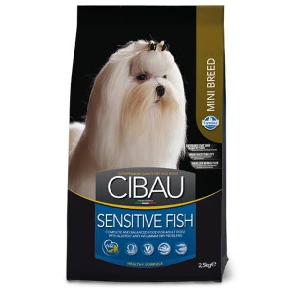 CIBAU Mini sensitive hrana za pse riba 2,5kg 0