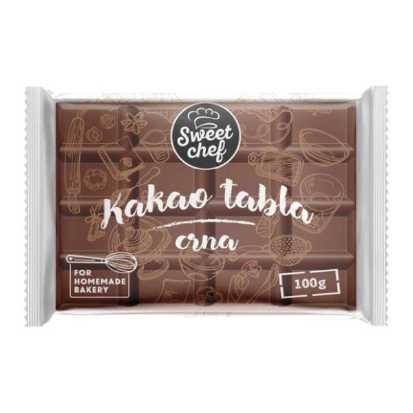 Čokolada SWEET CHEF za kuvanje crna 100g 0