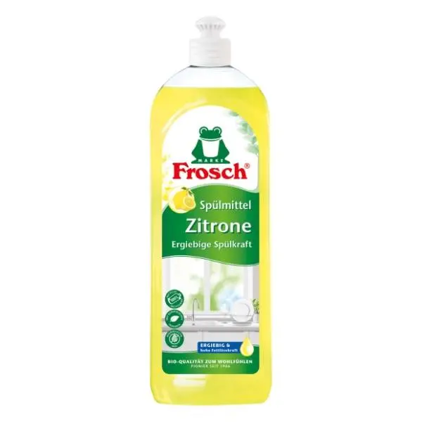 Deterdžent za posuđe FROSCH limun 750ml 0
