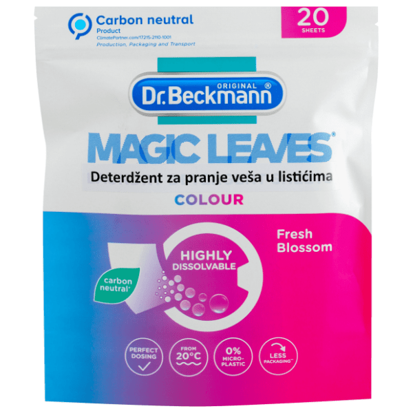 DR.BECKMANN Color deterdžent za pranje veša u listićima 20kom 0