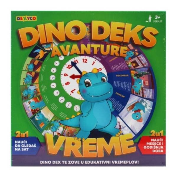 Društvena igra Dino Deks avanture vreme DEXY CO 0