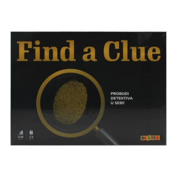 Društvena igra Find a Clue DEXY CO 0
