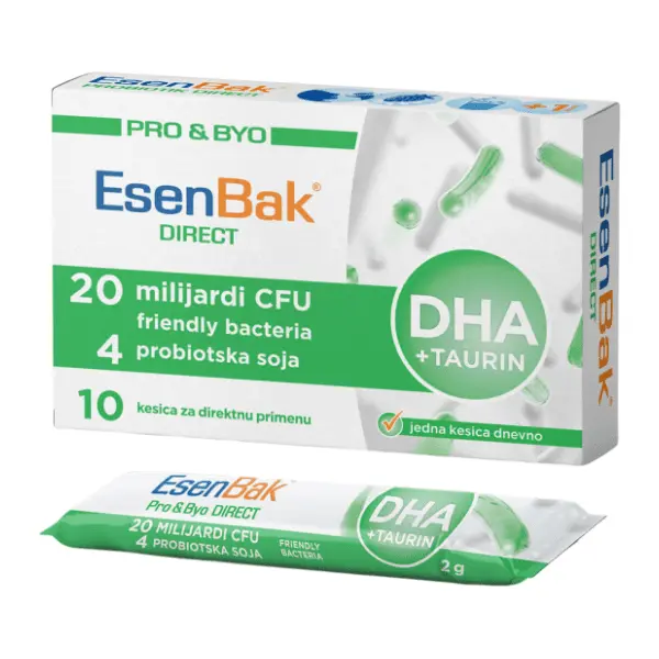 ESENBAK Probiotik pro&bio direct 10kom 0