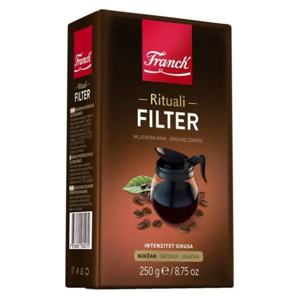 Filter kafa FRANCK mlevena 250g 0