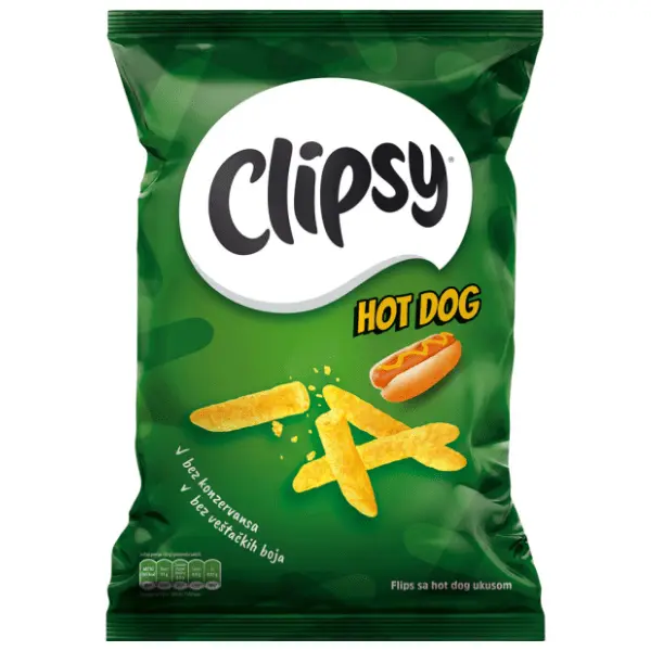 Flips MARBO Clipsy hot dog 80g 0