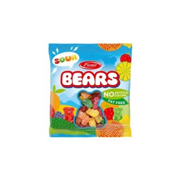 Gumene bombone PIONIR sour bears 100g 0