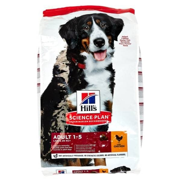 HILL'S Science Plan adult large breed piletina 14kg 0