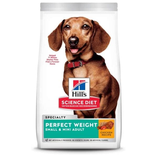 HILL'S Science Plan perfect weight small&mini adult piletina 1,5kg 0