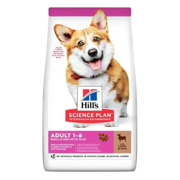 HILL'S Science Plan small&mini adult jagnjetina i pirinač 6kg 0