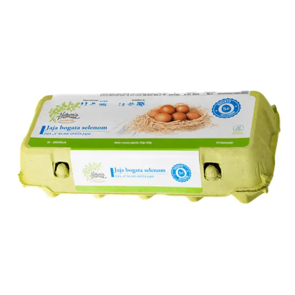 Jaja klasa A bogata selenom NATURE'S PROMISE 10kom 0
