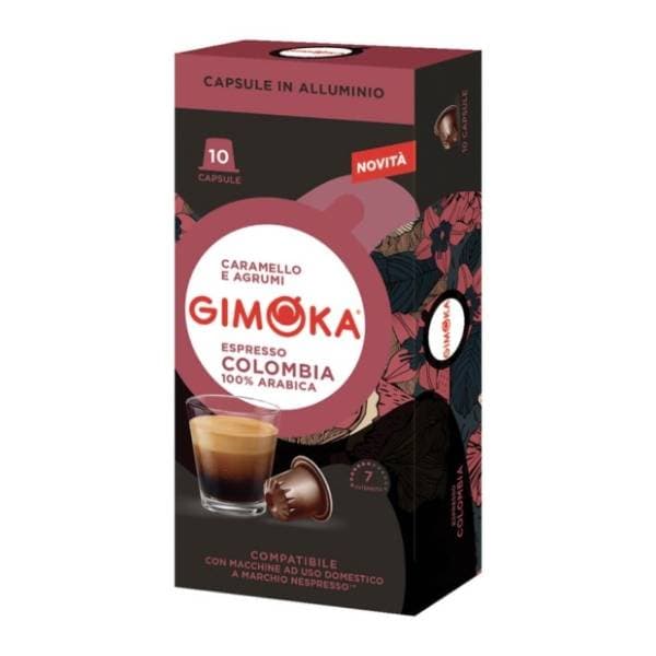 Kapsule GIMOKA Columbia in alluminio 10kom 0