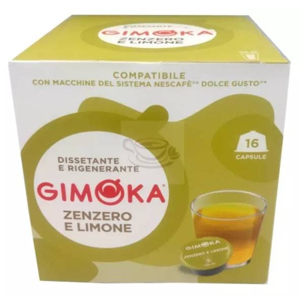 Kapsule GIMOKA Zenzero e limone 16kom 0