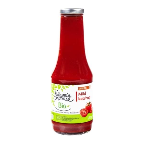 Kečap NATURE'S PROMISE Bio blagi 530g 0