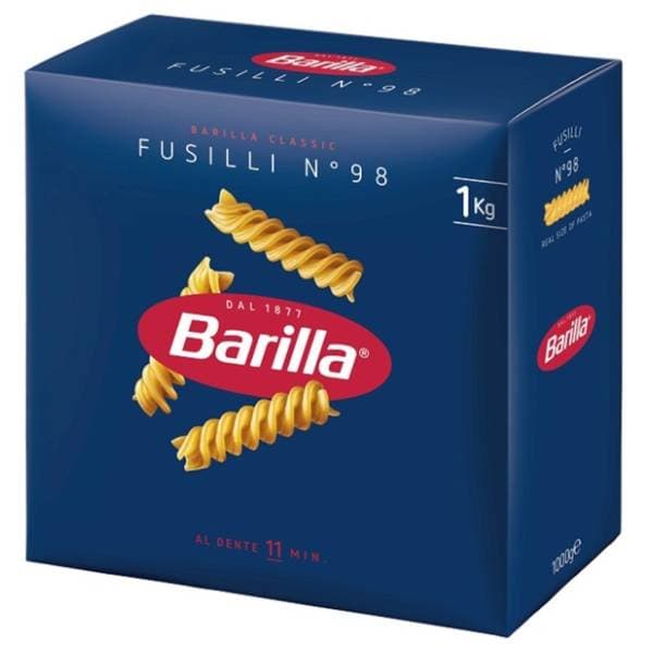 Makaroni BARILLA Fusilli 1KG 0