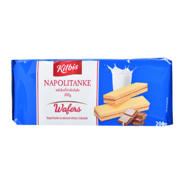 Napolitanka KITBIS mleko i čokolada 200g 0