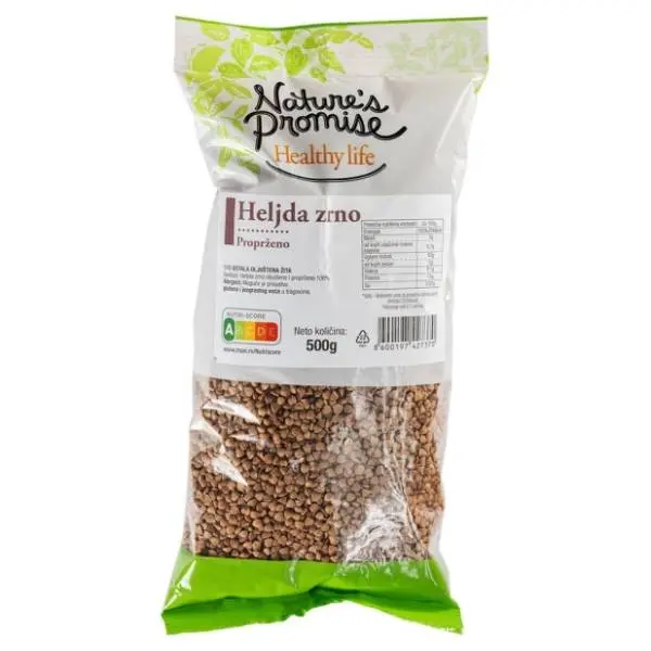 NATURE'S PROMISE heljda proprženo zrno 500g 0