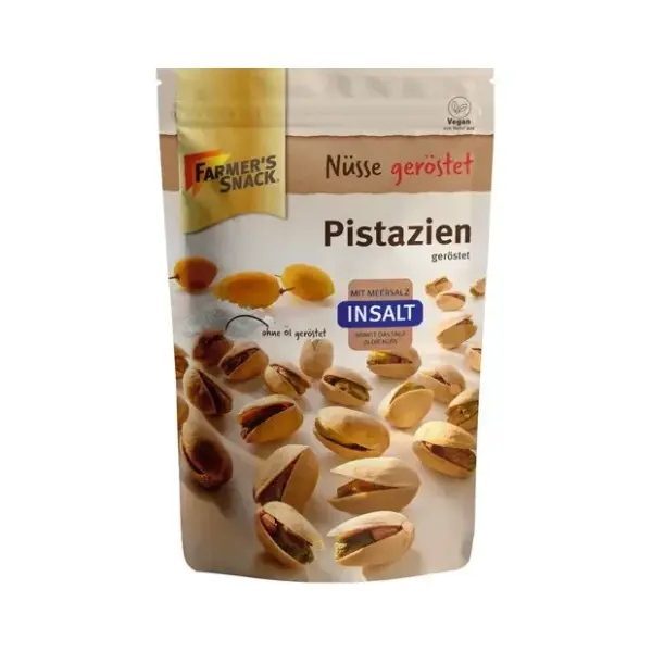 Pistaći FARMER'S SNACK pečeni morska so 150g 0