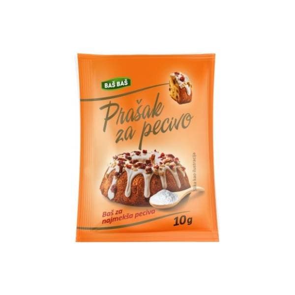 Prašak za pecivo BAŠ BAŠ 10g 0