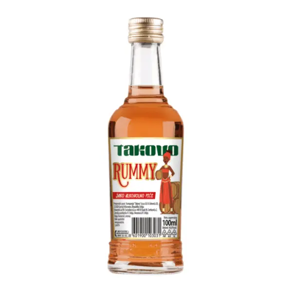 Rum TAKOVO domaći 40% 0,1l 0