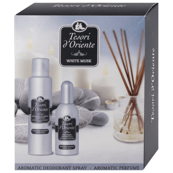 TESORI D'ORIENTE set Beli mošus (dezodorans 150ml i parfem 100ml) 0