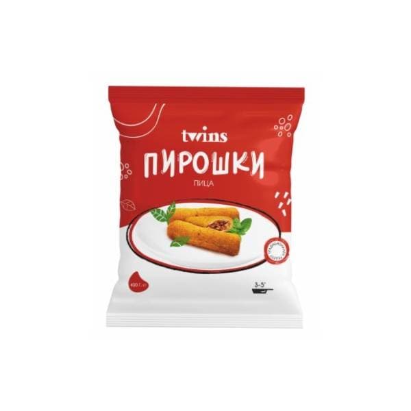 TWINS pohovane palačinke pizza 400g 0