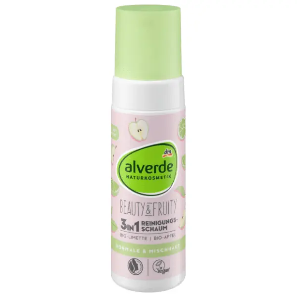 ALVERDE Beauty&Fruity 3u1 pena za lice limeta i jabuka 150ml 0