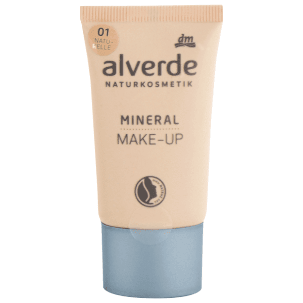 ALVERDE Mineral make-up tečni puder 01 naturelle 30ml 0