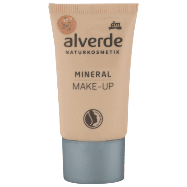 ALVERDE Mineral tečni puder 03 beige rose 30ml 0